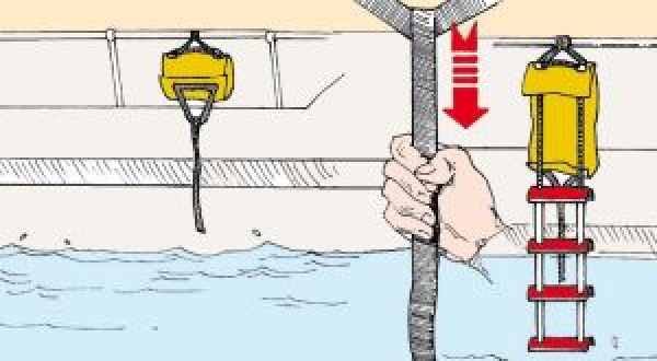 Rettungsleiter 94 cm