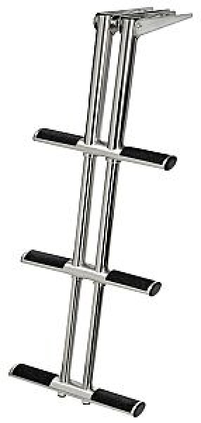 DIVER ausziehbare Leiter f. 3 Stufen schwarz