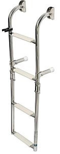 Klapp-Badeleiter AISI316 standard 4-stufig