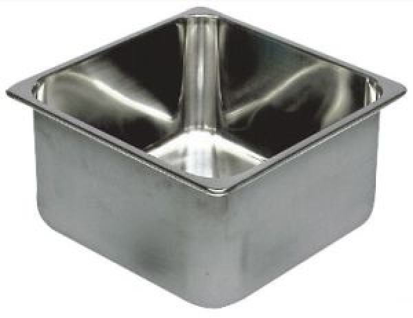 VA-Stahl rechteckige Spüle 360x360x150 mm