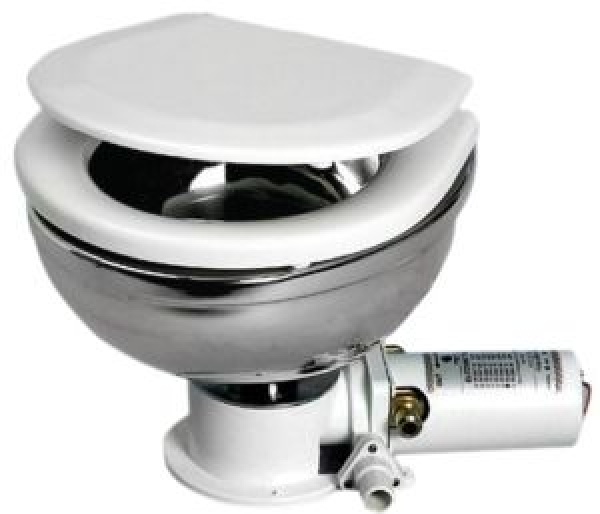 WC elektrisch12VEdelstahl/Holz