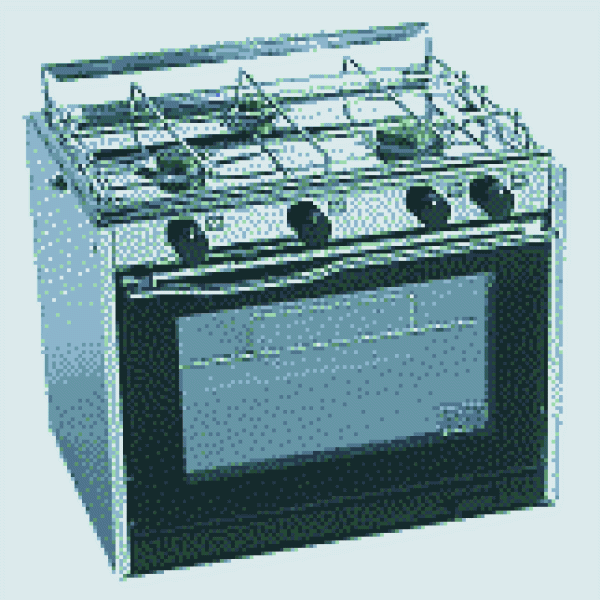 TECHIMPEX Kocher XL3 3-flammig mit Herd