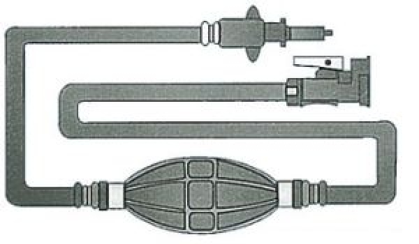 Treibstoffschlauch m.2 MERCURY/MARINER Anschlüsse