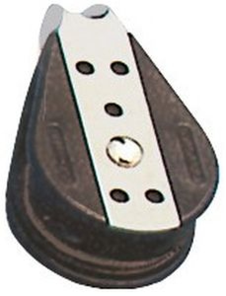 Einfachblock auf Kugellagern 10x38mm