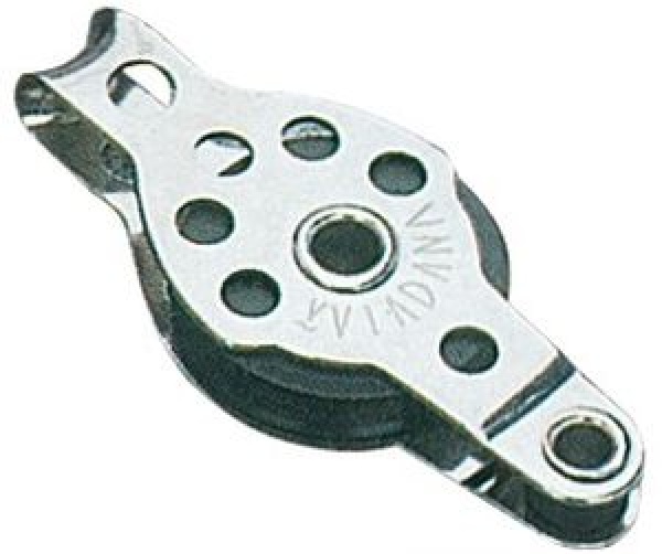 Mikro-Einfachblock m.Bügel 6x25
