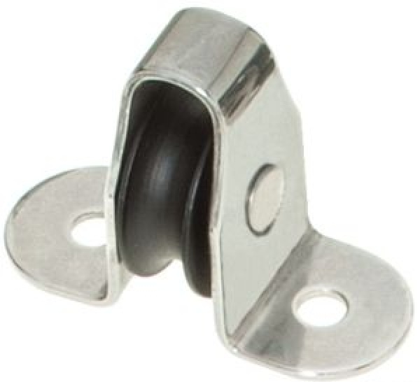 VA-Stahl-Einscheibenblock,vertikal Alu-Rolle 4mm