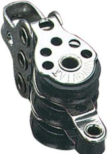 VA-Stahl Mikro-Dreifachblock m.Unterbügel 17x5