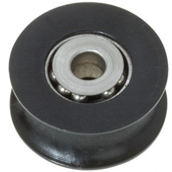 Delrinscheibe m. VA-Stahl Kugellager 38 mm Ø 12