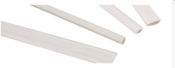 Endstück f. Segellatte 15x3 mm