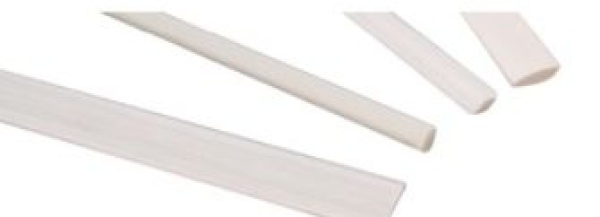 Endstück f. Segellatte 24x4 mm