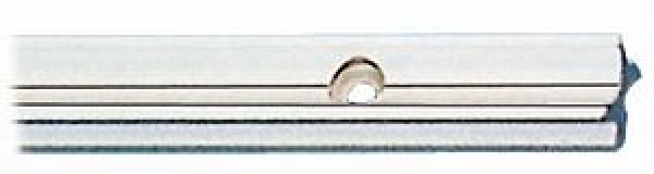 X-Schiene aus Aluminium, eloxiert 2m-Stück