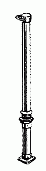 Wasserski-Schleppstange 120cm  40x2mm Standard