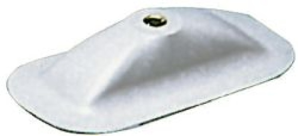Ruderdollerhalter 200x100 mm grau RAL 7035