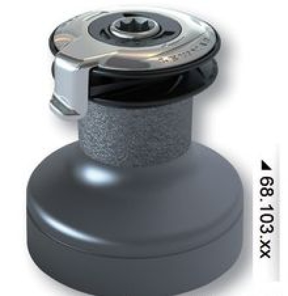 LEWMAR Evo 50ST self-tailing winch grey