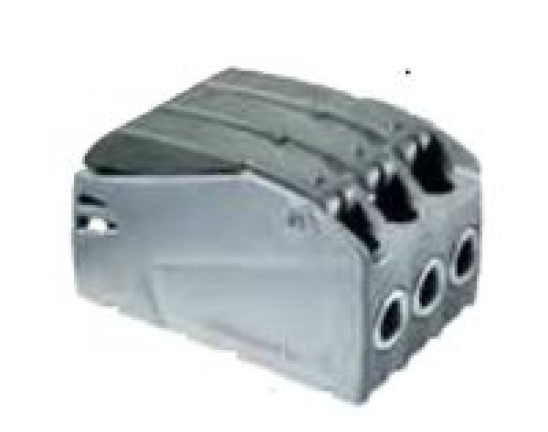 Stopper D1 dreifach f.Leine 6-8 mm