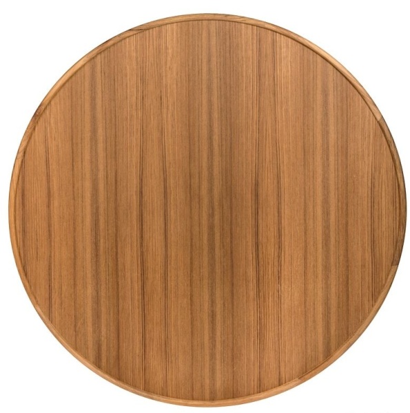ARC Teakholz-Tischplatte Ø 80 cm