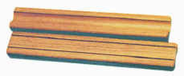 Teakholz-Bordtreppe 305x45x22 mm
