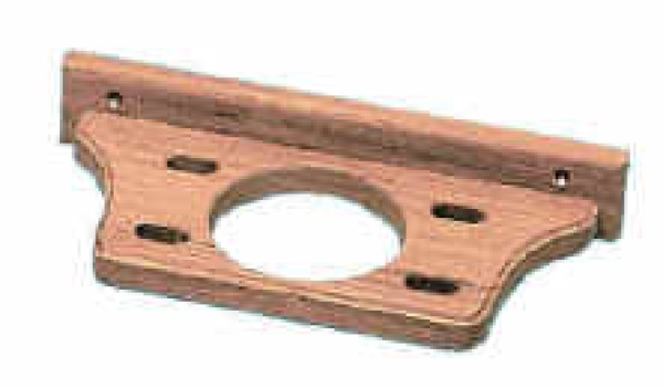 Teakholz-Zahnputzbecker 206x89x37 mm