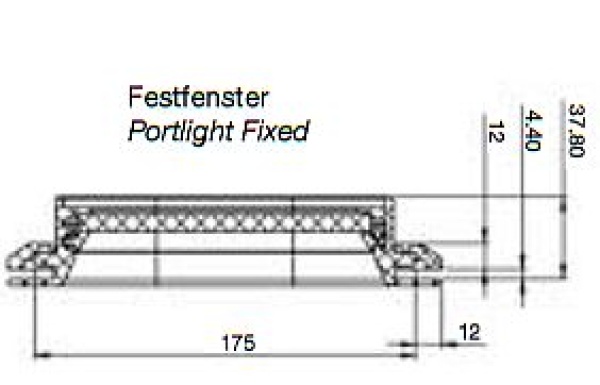 FESTFENSTER  268X141MM  R 56