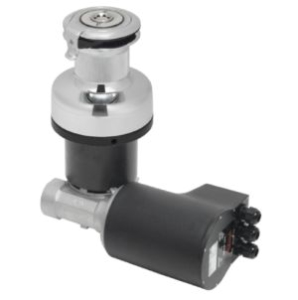 WINSCH ST XT44, 2GANG, CHROM VERSION, 24V HORIZ. MOTOR