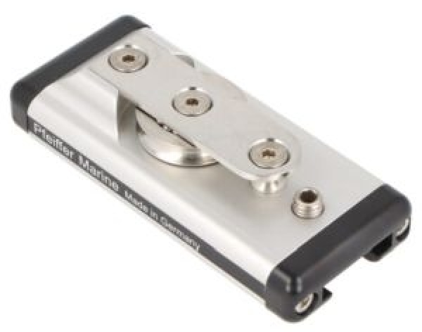 G2 ENDSTÜCK MIT UMLENKROLLE, SILBER