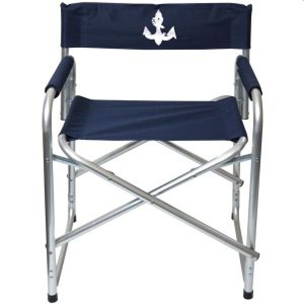 Boot-Klapp-Stuhl blau 50x42x74cm