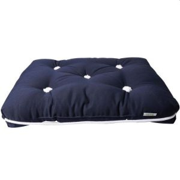 Kapokkissen einzeln Navy 45x37x8cm