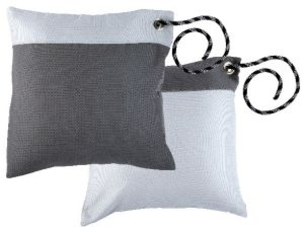MARINE BUSINESS Kissen wasserdicht 40x40cm grau 2 Stück