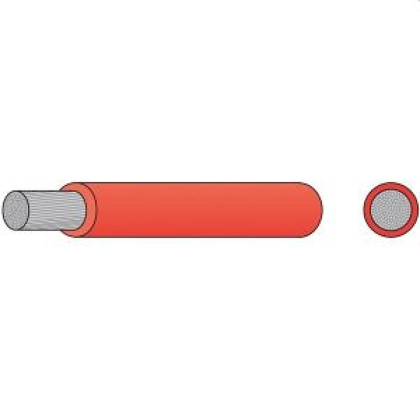 Einadriges Marine Kupferkabel Schwarz 10mm² 5M