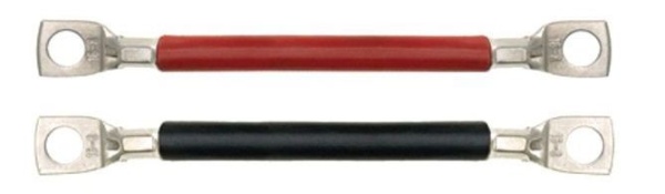 Oceanflex Batteriekabel verzinnt mir Schuh schwarz 25mm