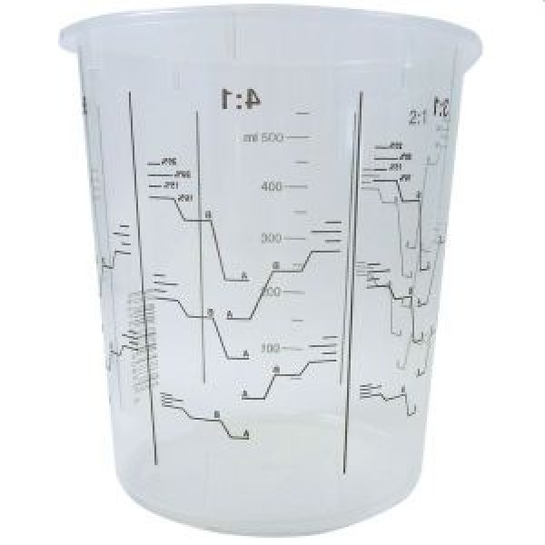 Mischbecher 25 Set 650ml