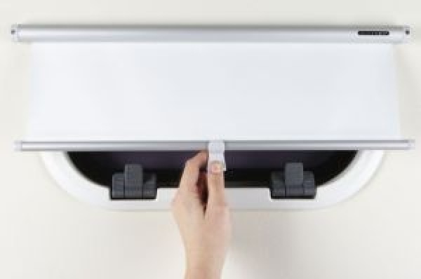 Portshade320, PSH-1-SA, 340x280mm, silber eloxiert
