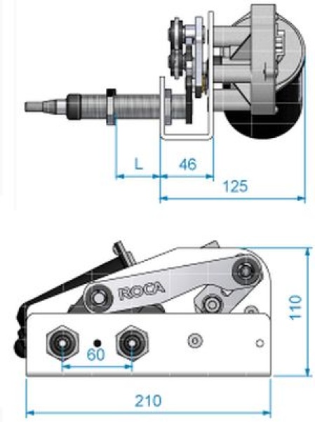 Scheibenwischermotor W38 12V 40mm