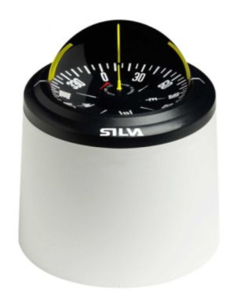 Silva Kompass 125T Pacific Schwarz mit Säule