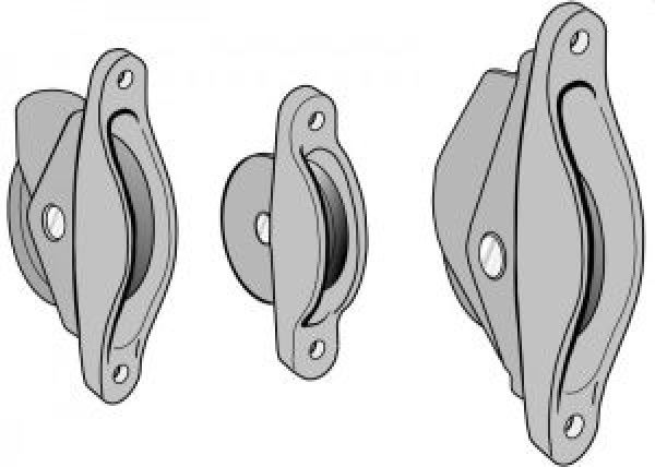 Rollenkasten C-70 COM 170 x 25mm für ø10mm Tauwerk / ø5