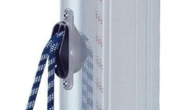 Kombi-Vorstagbeschlag ALU 255 x 30mm für ø6mm Draht