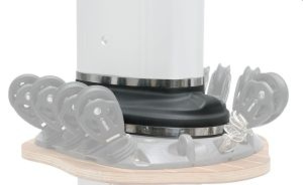 Mastkragen GUM Schwarz für C156
