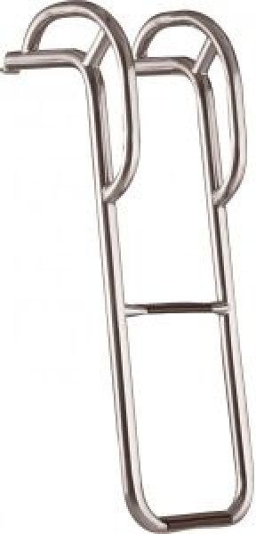 Bootsleiter zum Einhaken, L=615mm, B=185mm, D=130mm, c/