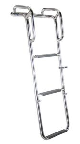 Bootsleiter zum Einhaken, L=900mm, B=220mm, D=130mm, c/