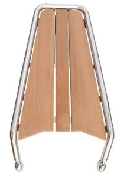 Bugplattform Classic Teak, L=1150mm, B=560mm, Roh D=42m