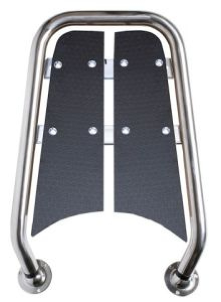 Bugplattform Classic Blackline L=550mm, B=360mm, Rohr D
