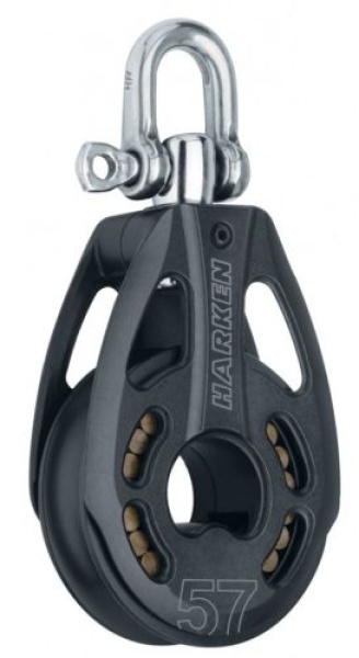 Black Magic 57 mm Air Block einfach m. Wirbel Hi Load