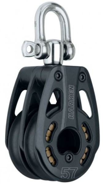 Black Magic 57 mm Air Doppelblock mit Wirbel Hi Load