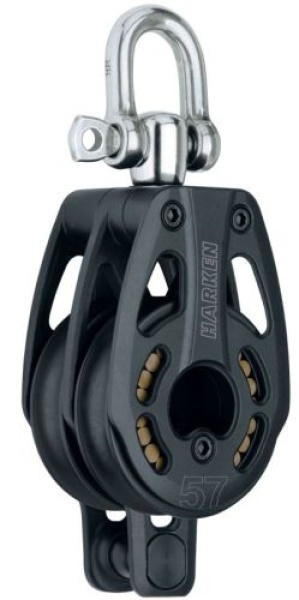 Black Magic 57 mm Air Doppelblock mit Wirbel Hi Load un