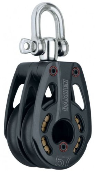 Black Magic 57 mm Air Doppelblock mit Wirbel