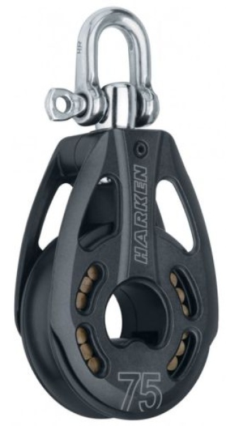 Black Magic 75 mm Air Block einfach mit Wirbel