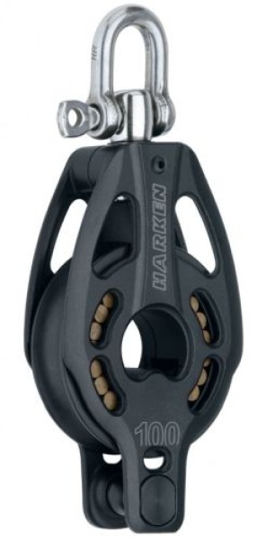 Black Magic 100 mm Air Block einfach m. Wirbel u. Hunds