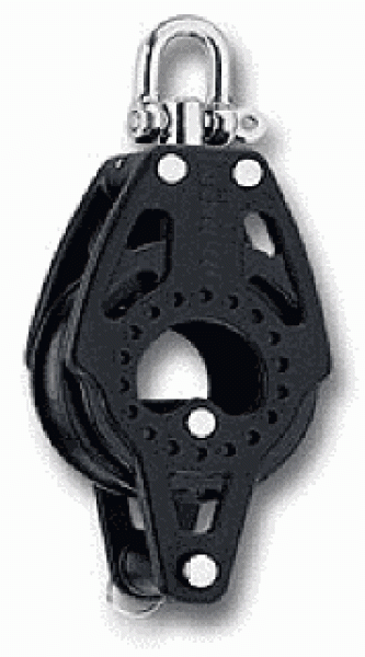 29 mm Carbo Block mit Hundsfott und Wirbel