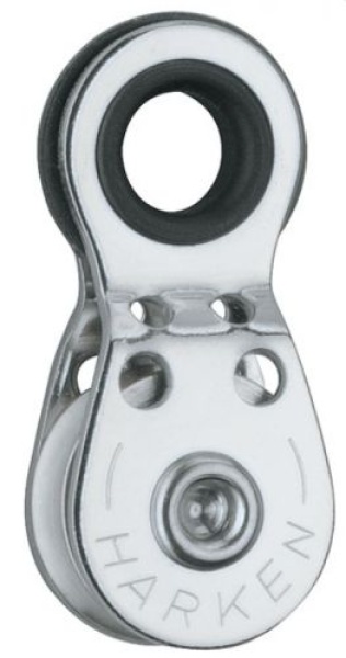 16 mm Block mit schlankem Anschlag-Ring/ Bronze Scheibe