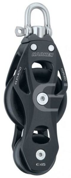 45mm Element Violinblock mit Wirbel
